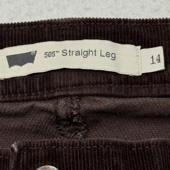 Levi's Women's Straight Leg Jeans - Brown - Picture 3 of 8
